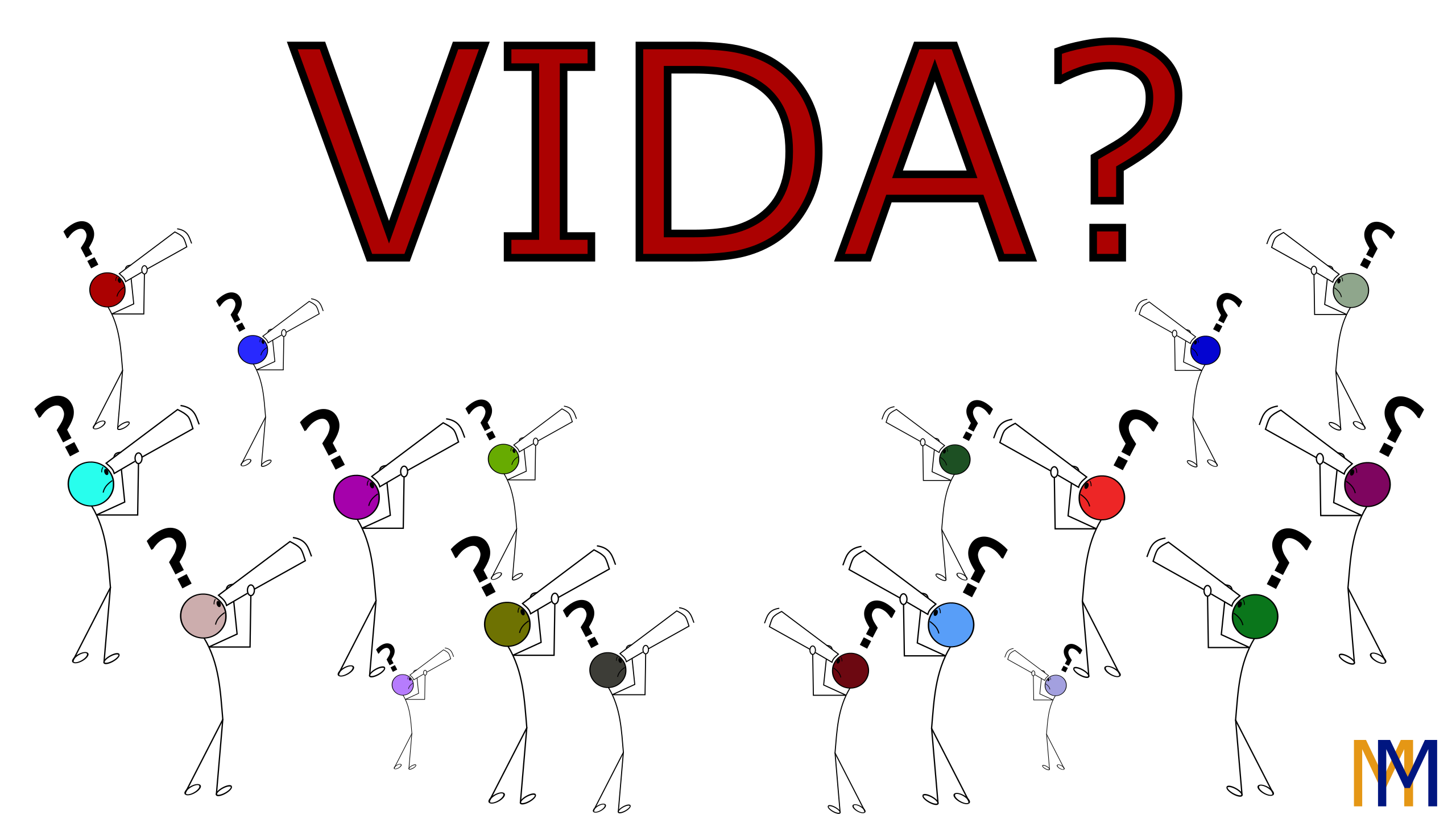 Capa do artigo sobre FOMO: a palavra “VIDA?” em vermelho sobre fundo preto, com pontos coloridos dispersos que sugerem atenção fragmentada; logotipo MenteMáquina no canto inferior direito.